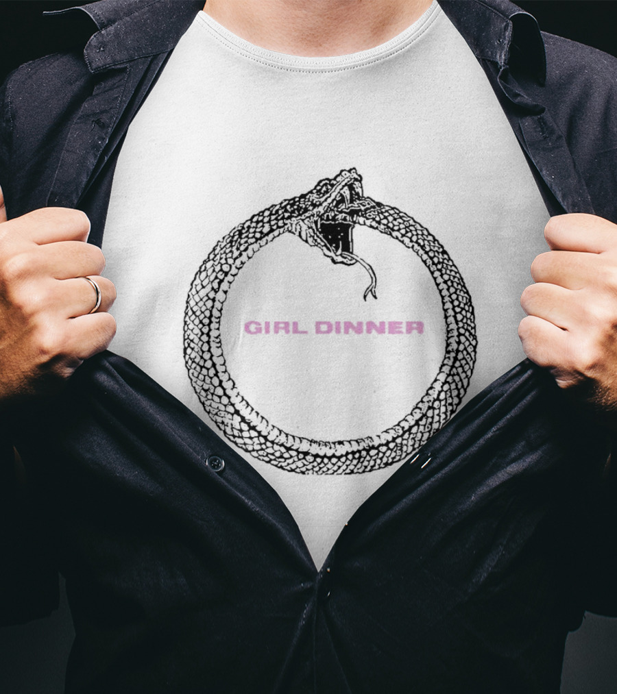 Girl Dinner Snake Ouroboros T-Shirt
