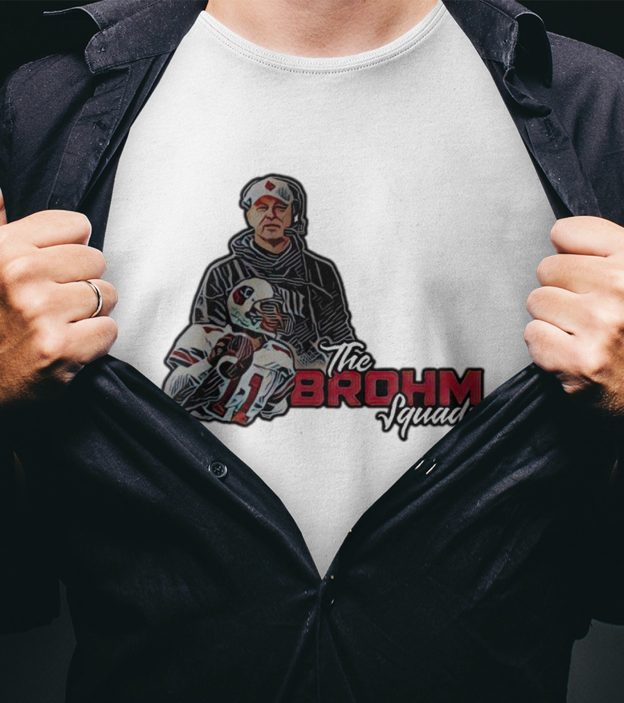 The Brohm Squad Football Cartoon T-Shirt