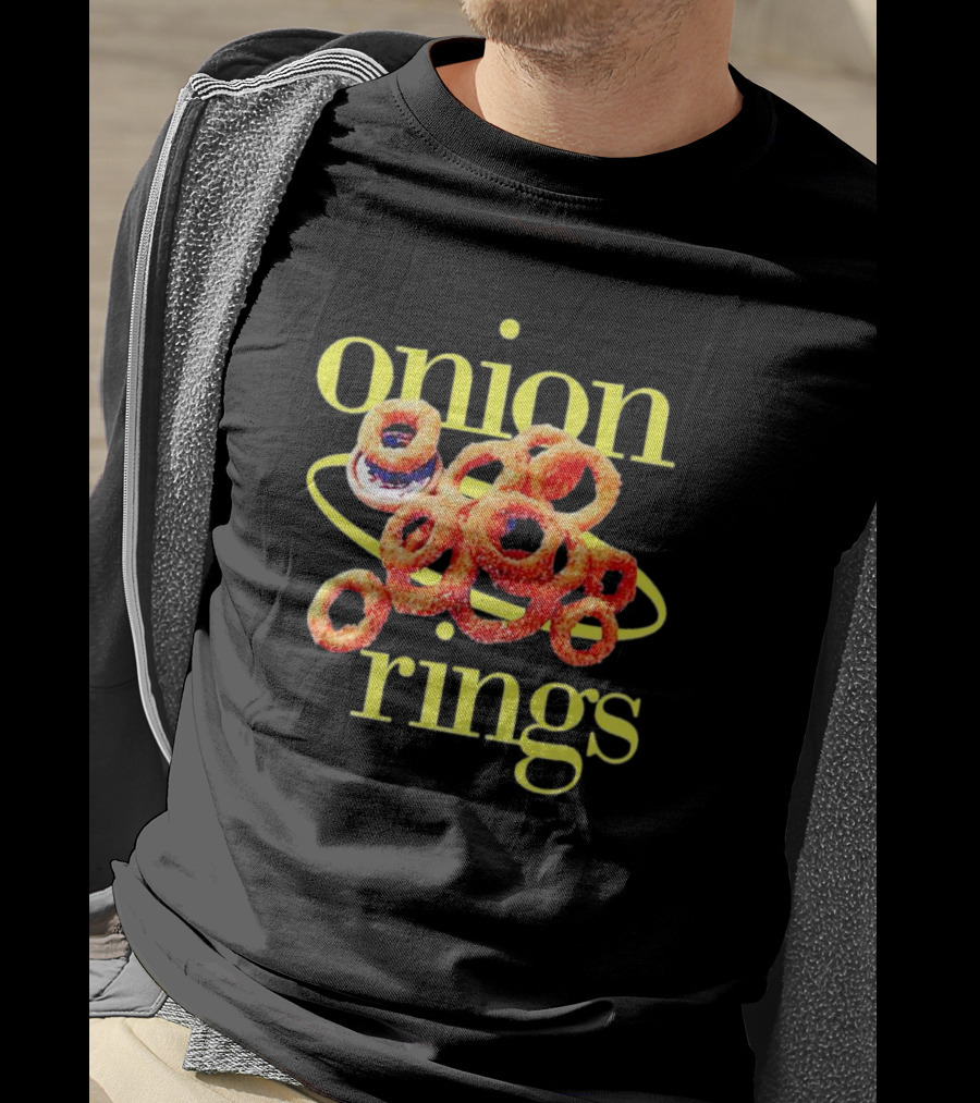 Onion Rings Saturn Orbit Rings T-Shirt