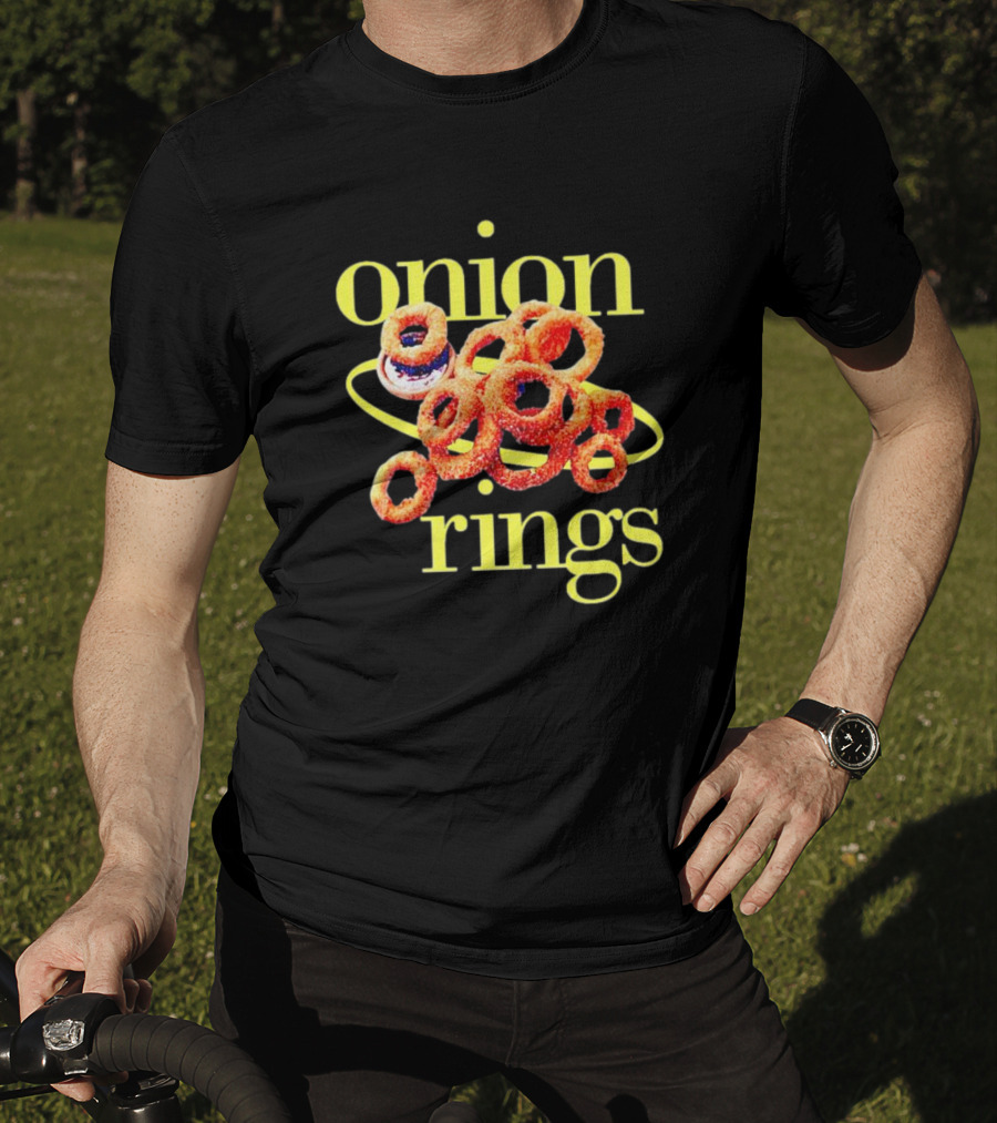 Onion Rings Saturn Orbit Rings T-Shirt