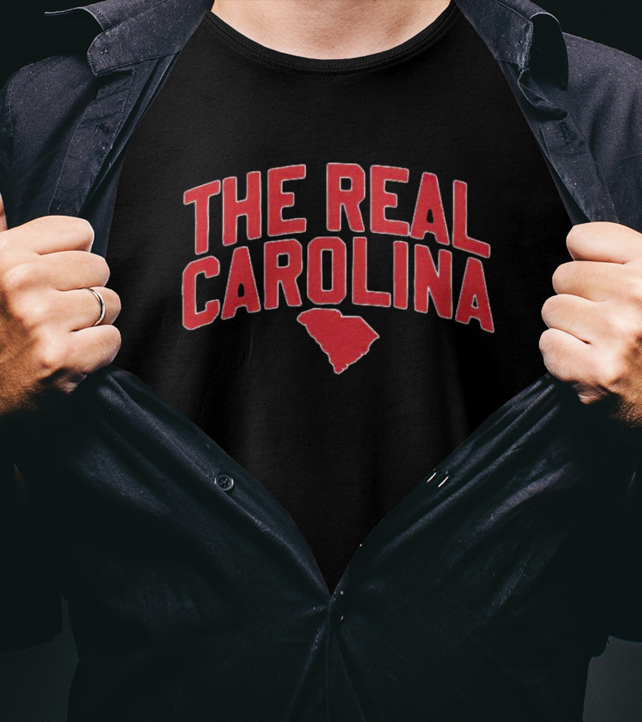 The Real Carolina South Carolina Map T-Shirt