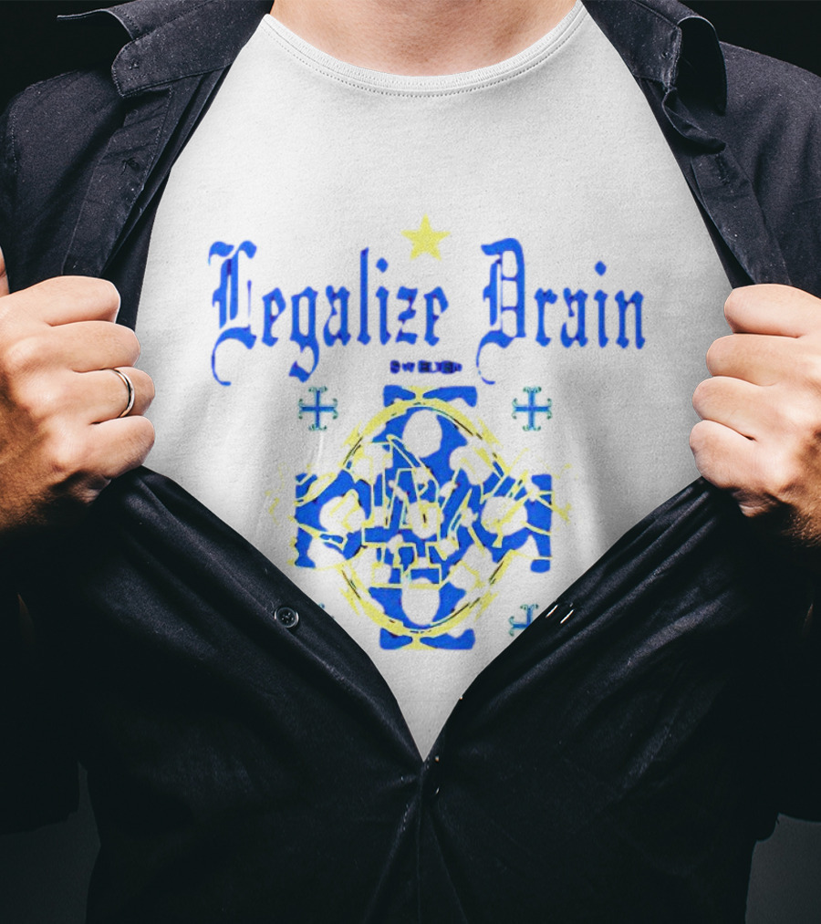 Legalize Drain Sweden Star Crosses CLAWS T-Shirt