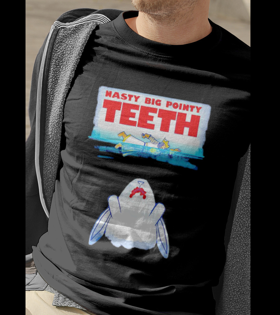NASTY BIG POINTY TEETH Rabbit Parody With Knight T-Shirt