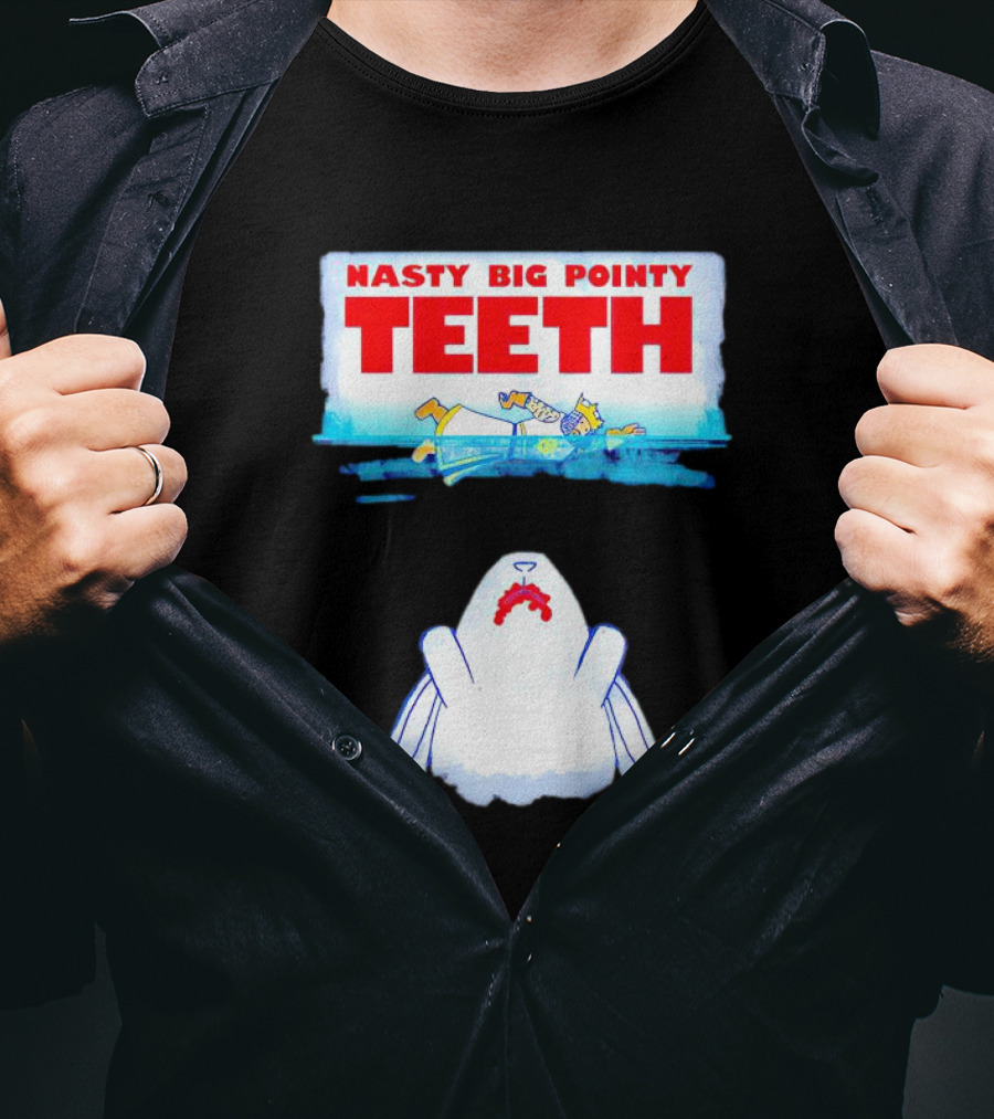 NASTY BIG POINTY TEETH Rabbit Parody With Knight T-Shirt