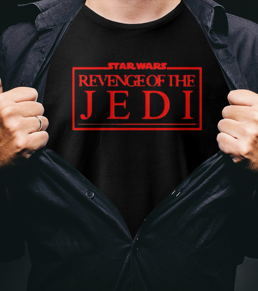 Star Wars Revenge Of The Jedi Red Logo Classic T-Shirt