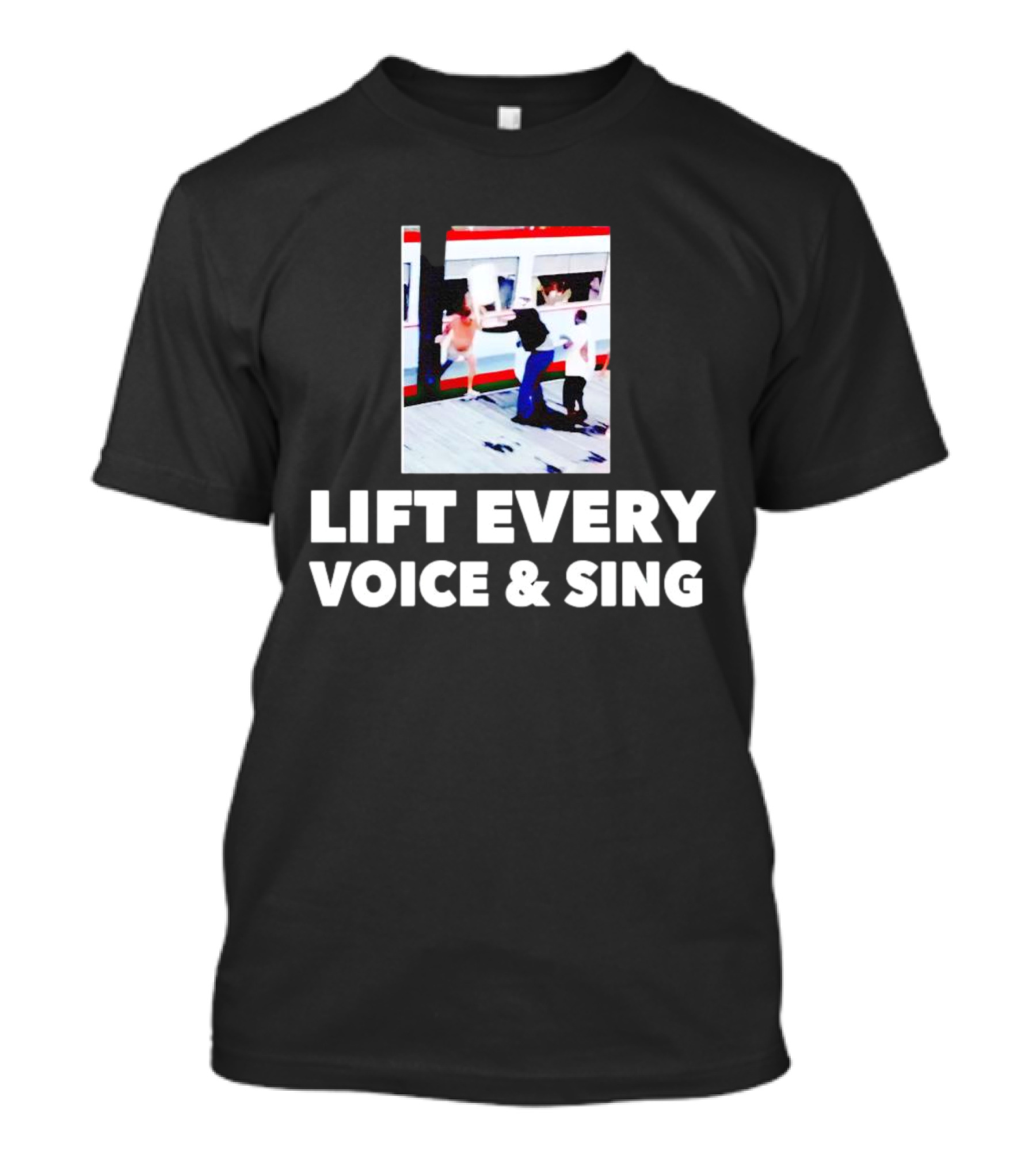 Alabama Brawl Lift Every Voice And Sing Historic Incident T-Shirt