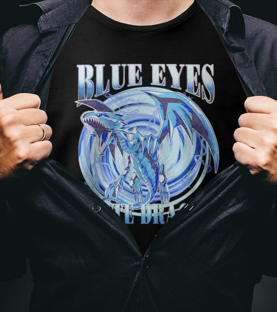 Blue Eyes White Dragon Iconic Character T-Shirt
