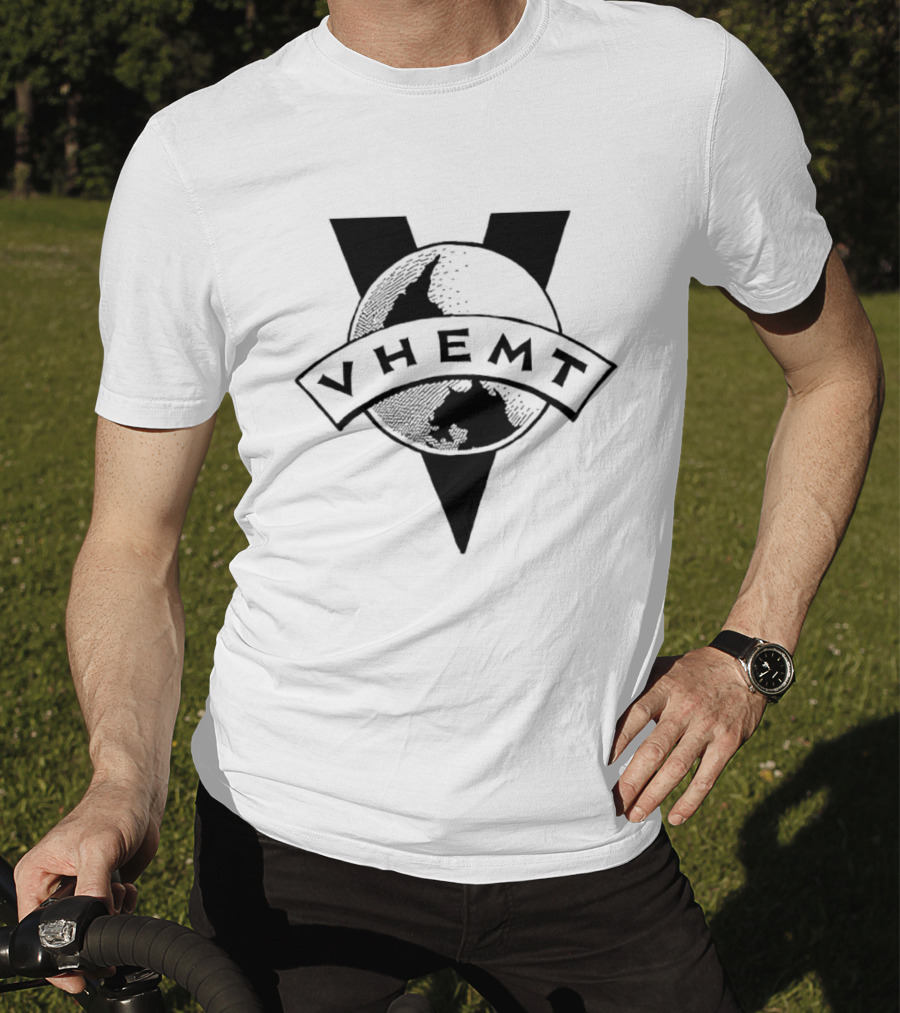 VHEMT Voluntary Human Extinction Movement Earth Emblem T-Shirt
