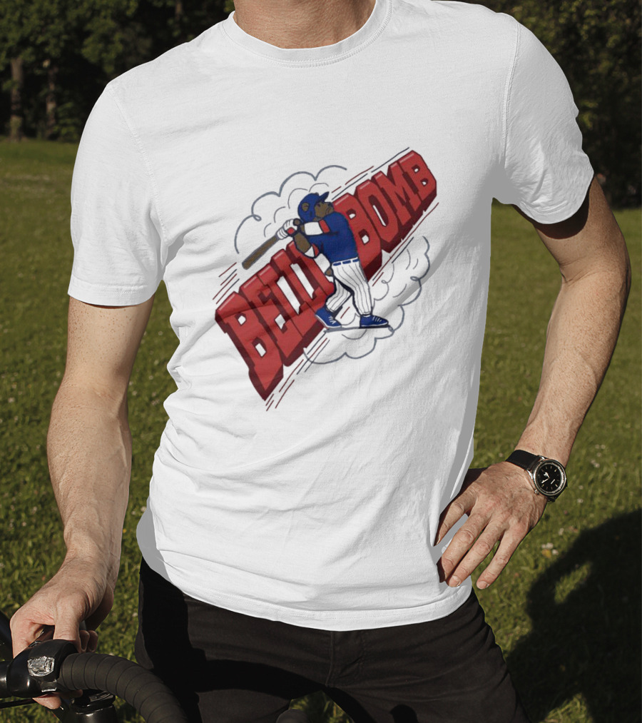 Cody Bellinger Belli Bomb Baseball Hit Iconic Swing T-Shirt