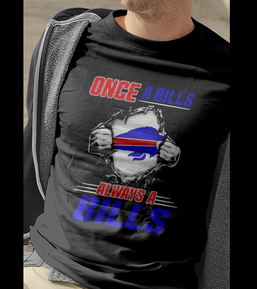 Once A Bills Always A Bills Buffalo Logo T-Shirt