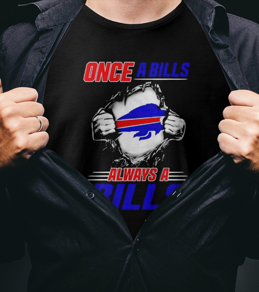 Once A Bills Always A Bills Buffalo Logo T-Shirt