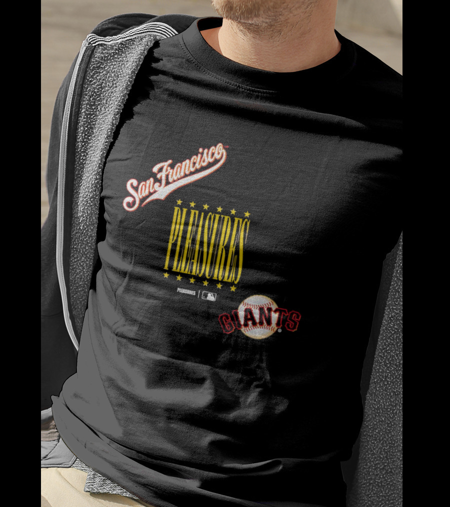 San Francisco Pleasures MLB Giants Baseball T-Shirt