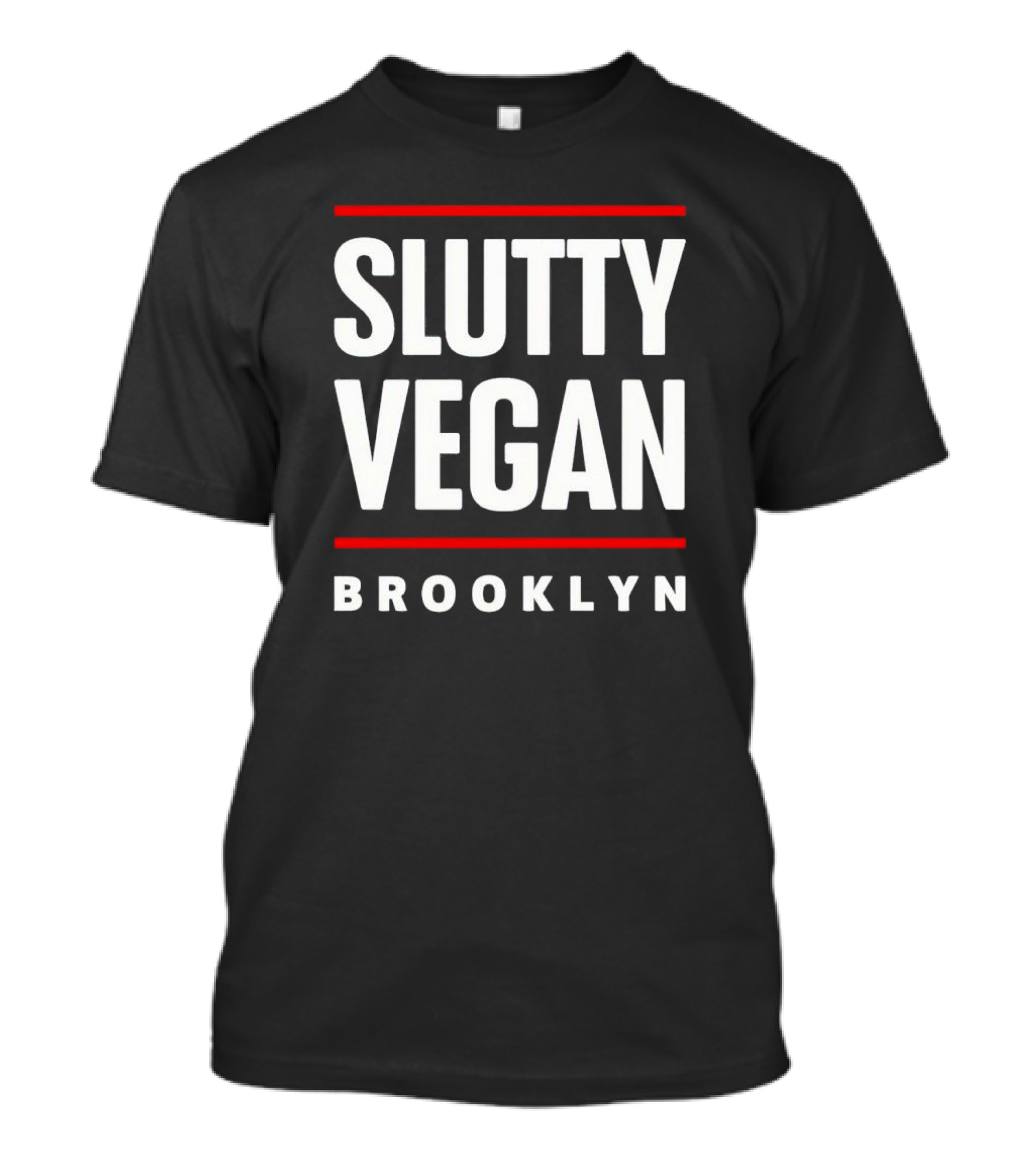 Slutty Vegan Brooklyn Restaurant Logo Style T-Shirt
