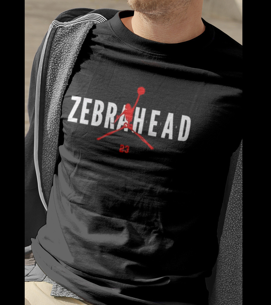 Zebrahead Slam Dunk 23 Basketball Icon T-Shirt