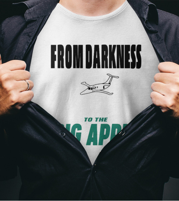 From Darkness To The Big Apple Aaron Rodgers Journey T-Shirt