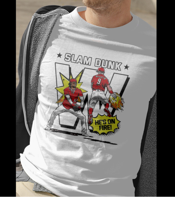 SLAM DUNK McLain He's On Fire T-Shirt