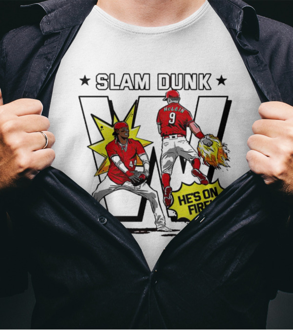 SLAM DUNK McLain He's On Fire T-Shirt