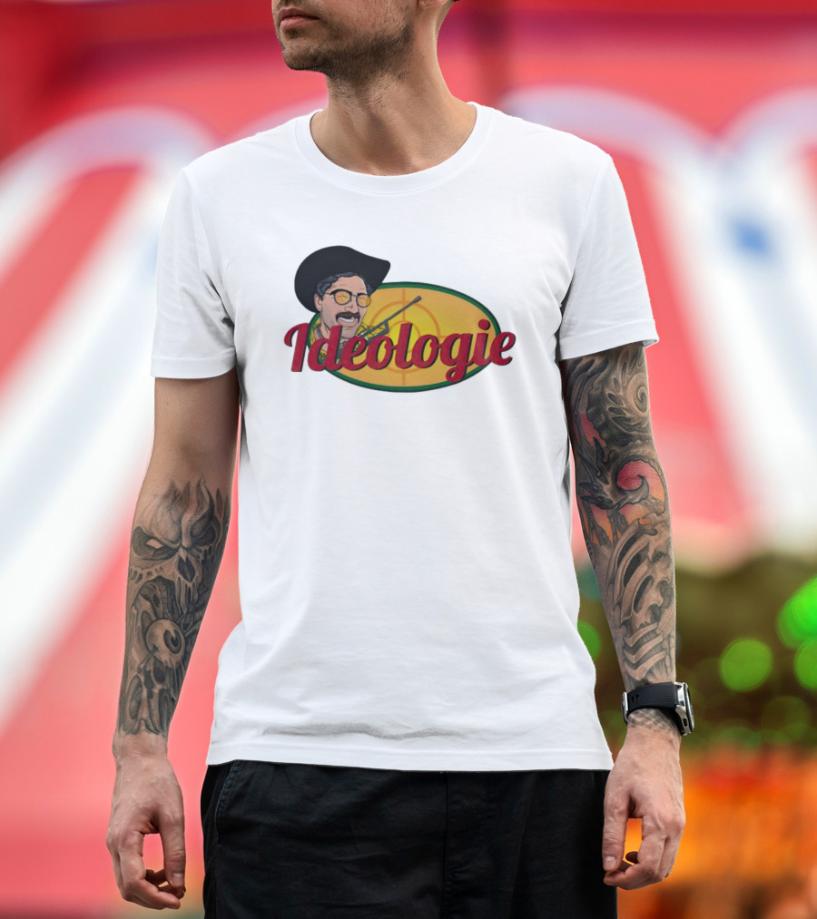 Ideologie Target Hasan Piker's Americore Pop-Up T-Shirt