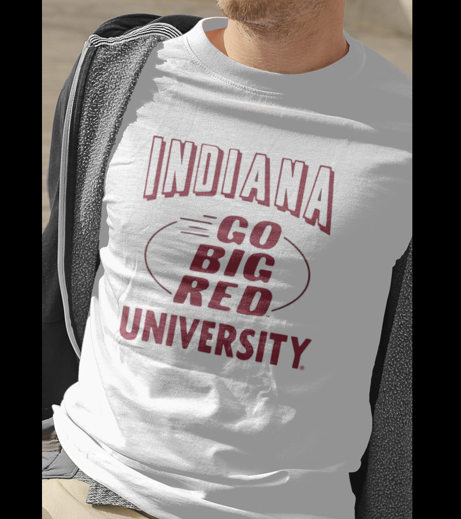 Indiana Go Big Red University Sports Team Pride T-Shirt