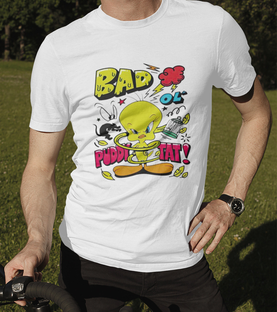 Tweety Bad Ol Puddy Tat T-Shirt