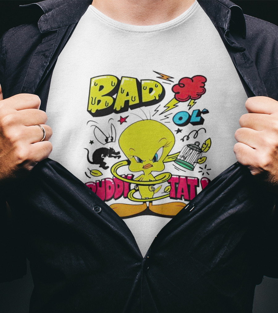 Tweety Bad Ol Puddy Tat T-Shirt