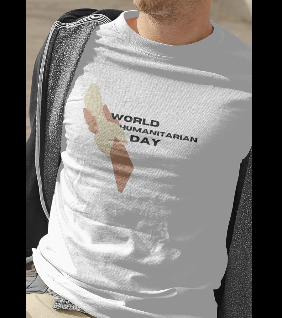 World Humanitarian Day Shake Hands T-Shirt