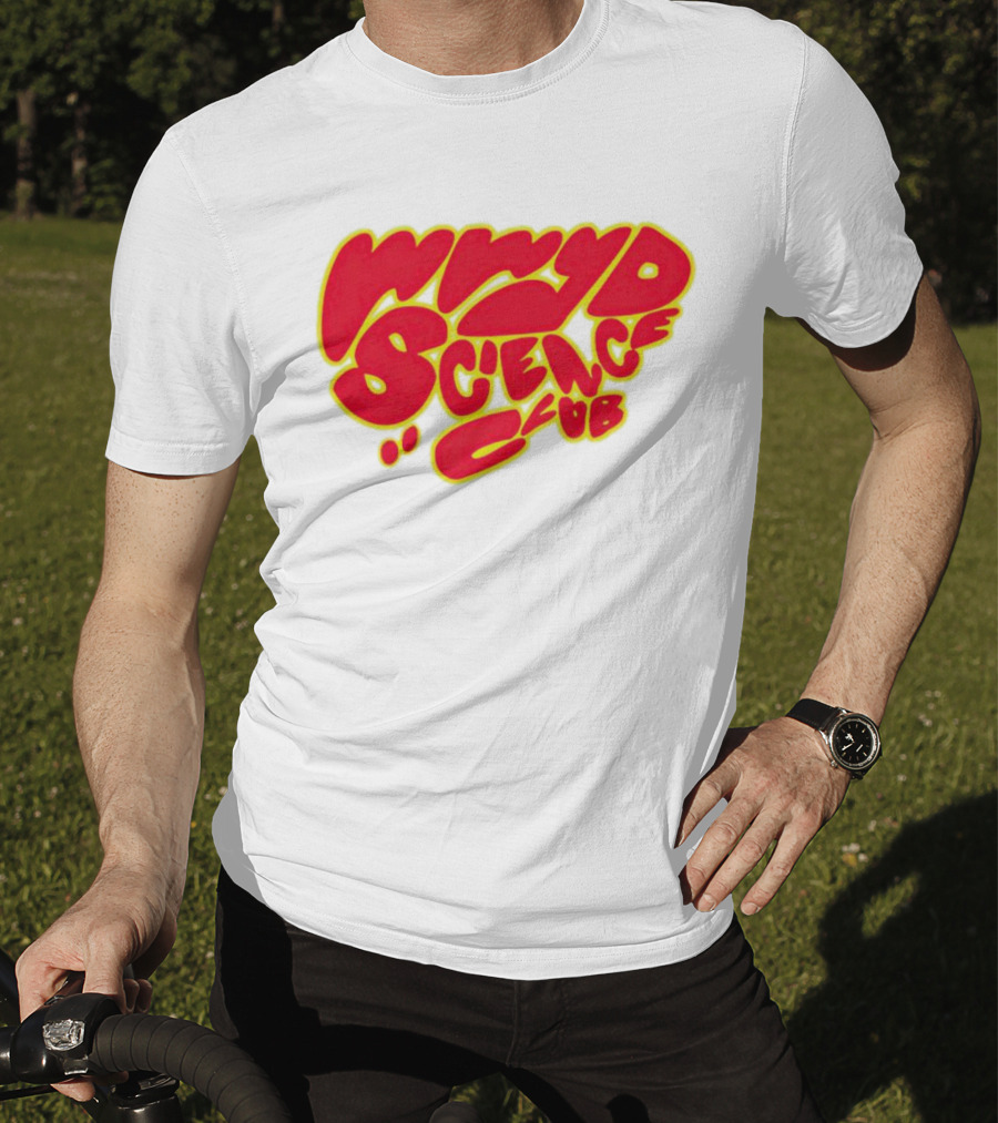 WWYD Science Club Retro Font T-Shirt