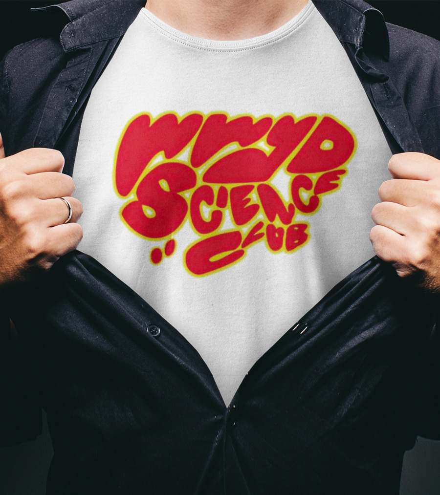 WWYD Science Club Retro Font T-Shirt