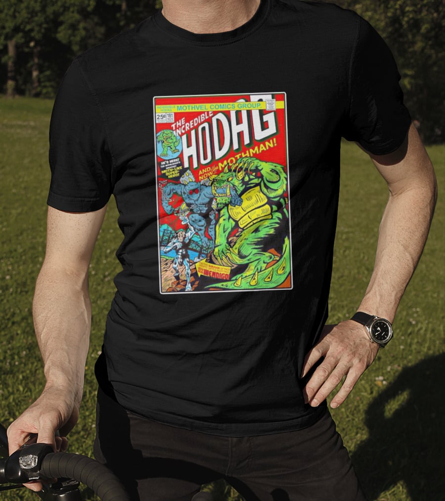 Mothvel Comics Group The Incredible Hodag And The Mothman Battles Incredico T-Shirt