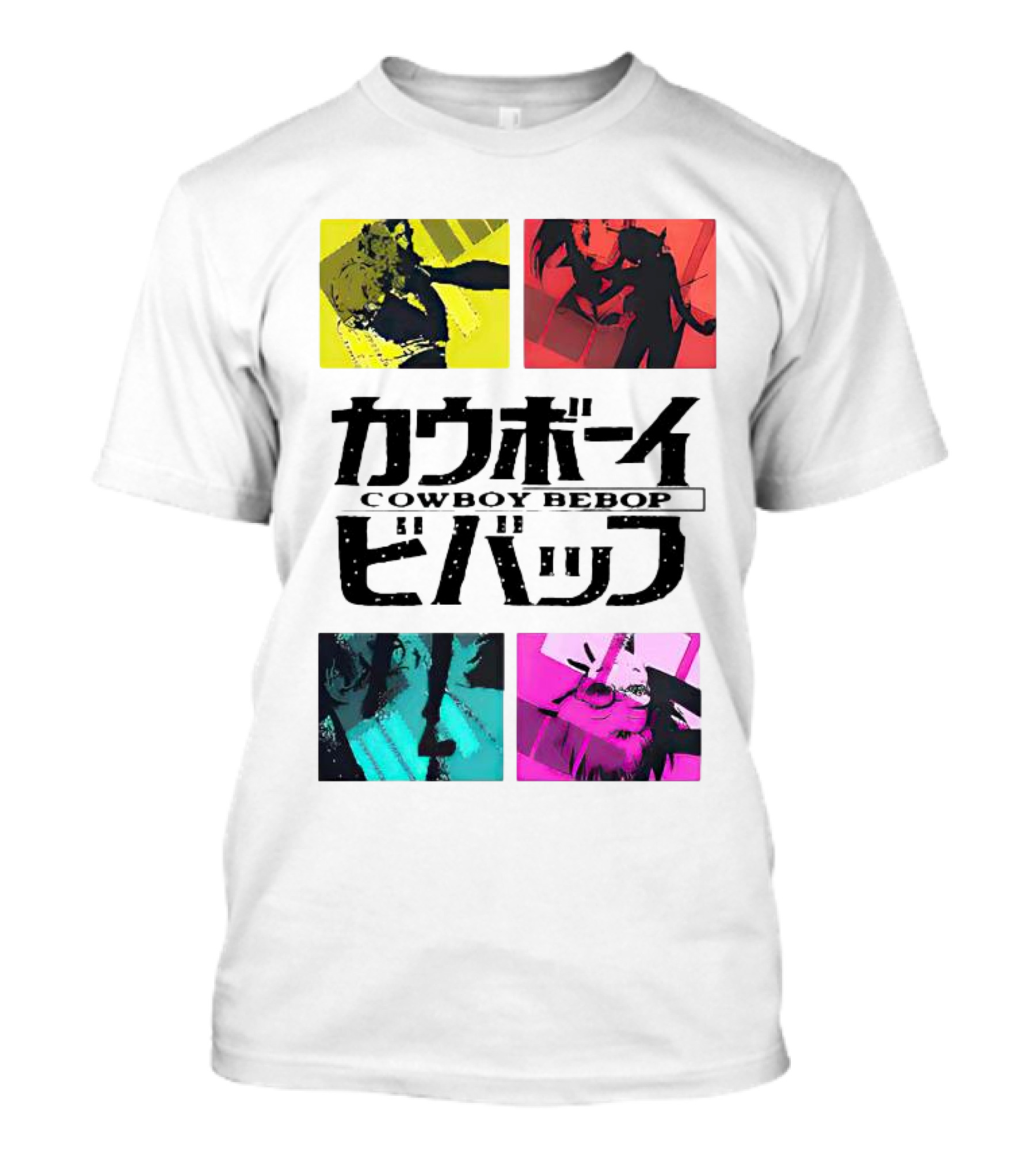 Augmented Reality Cowboy Bebop Iconic Anime Montage T-Shirt
