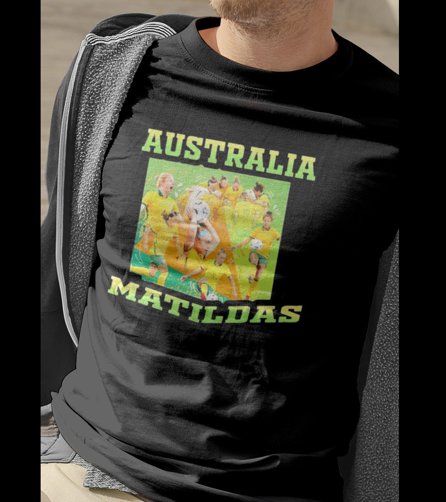 Australia Matildas Soccer Team Players T-Shirt
