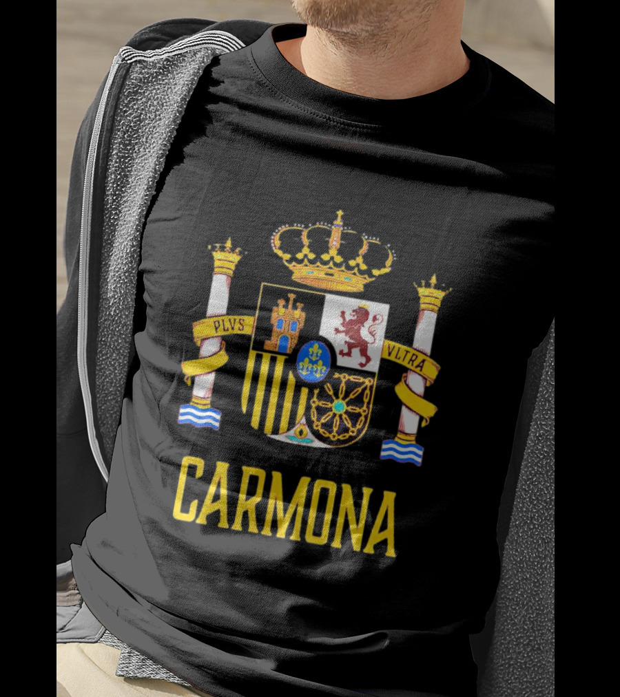 Carmona Spain Espana Coat Of Arms Crest Plus Ultra T-Shirt
