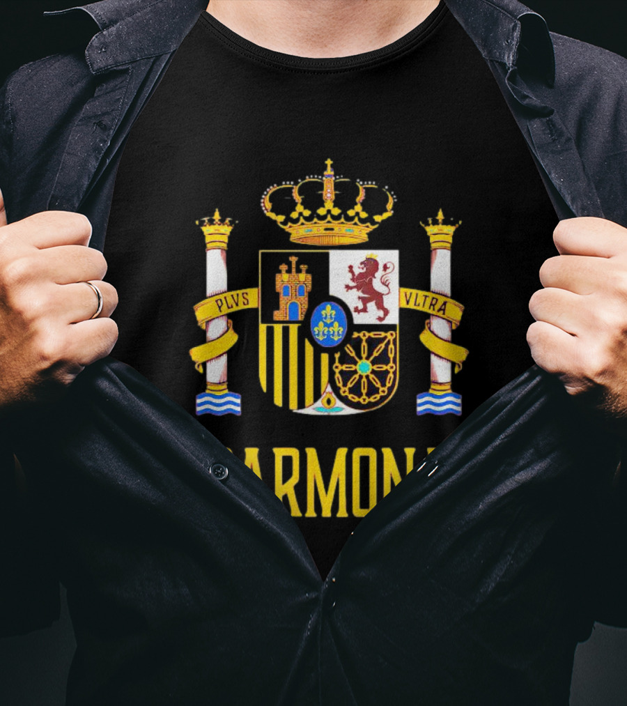 Carmona Spain Espana Coat Of Arms Crest Plus Ultra T-Shirt