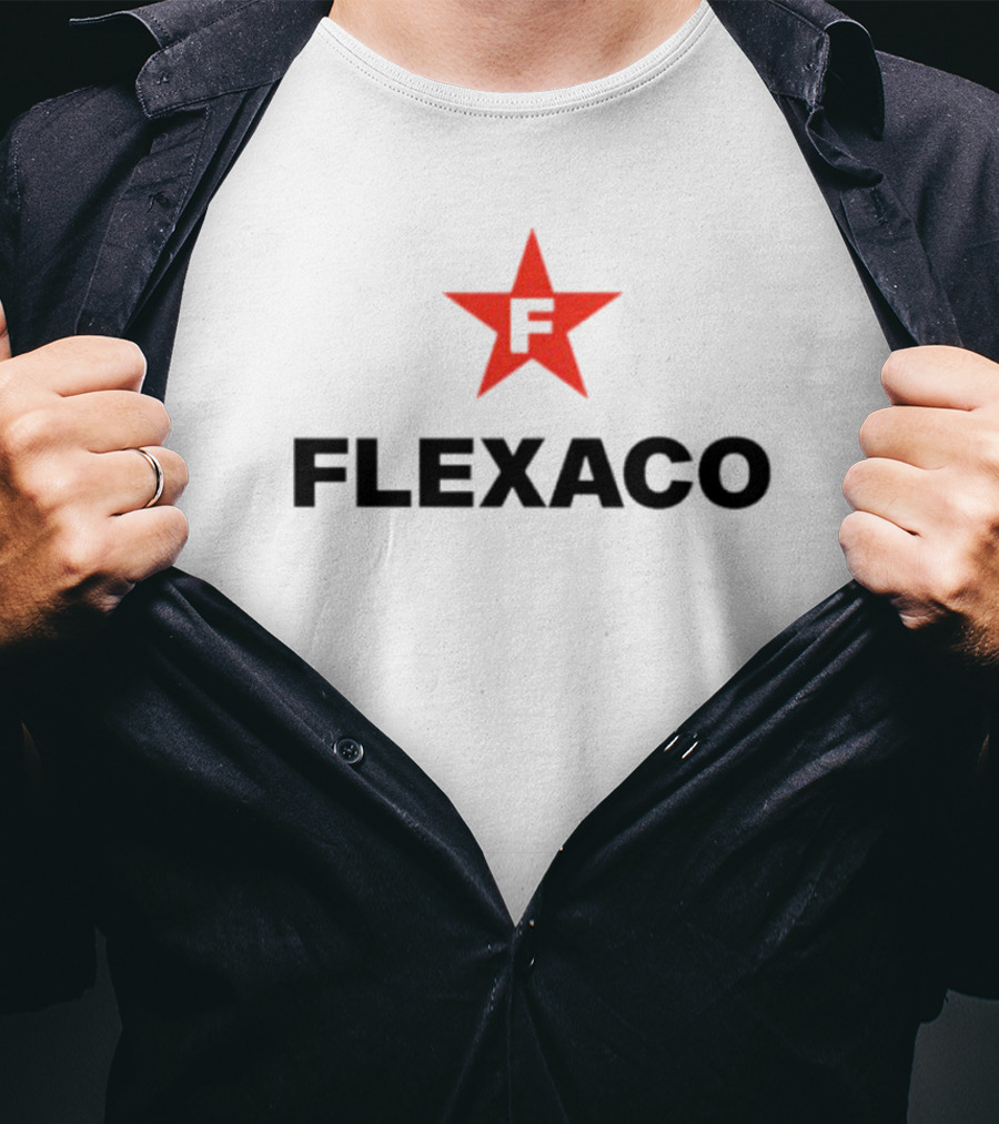 Flexaco Red Star Logo F T-Shirt