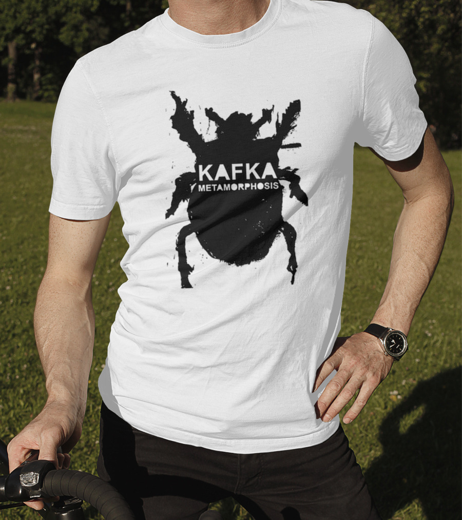 Kafka Metamorphosis Dark Insect T-Shirt