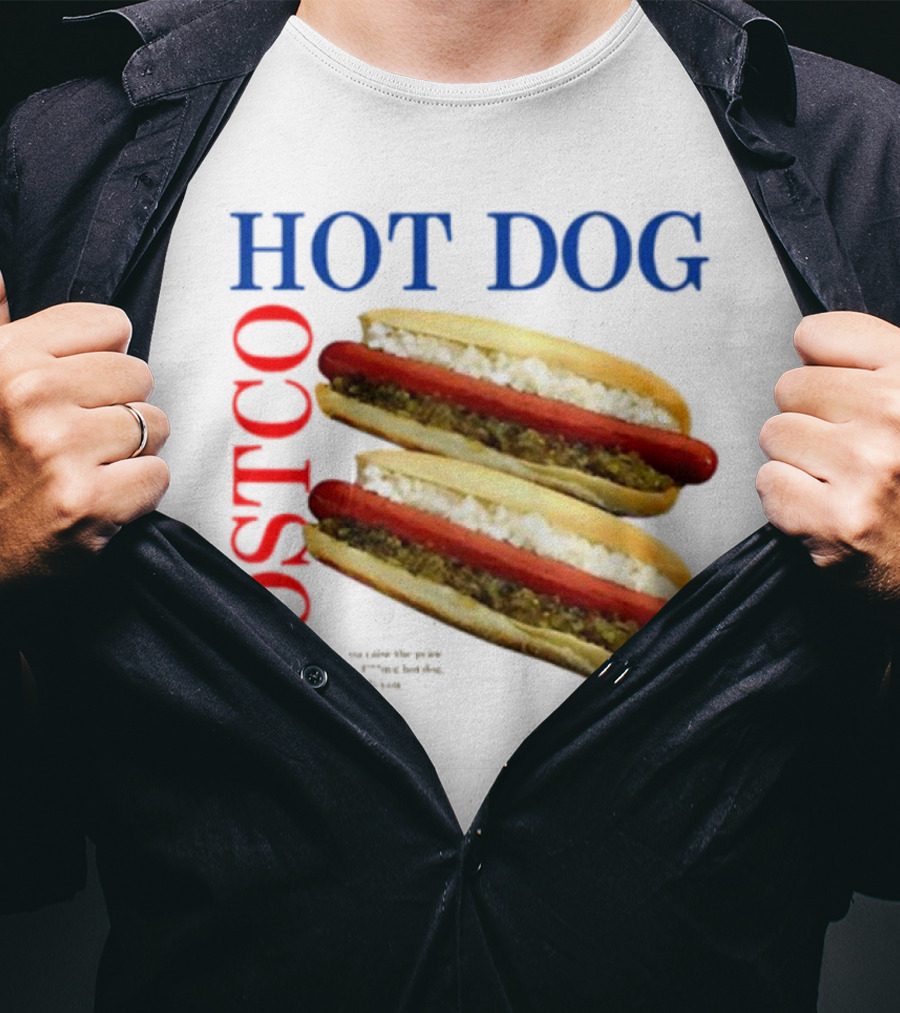 Hot Dog Costco Double Delight The Best Hot Dog T-Shirt