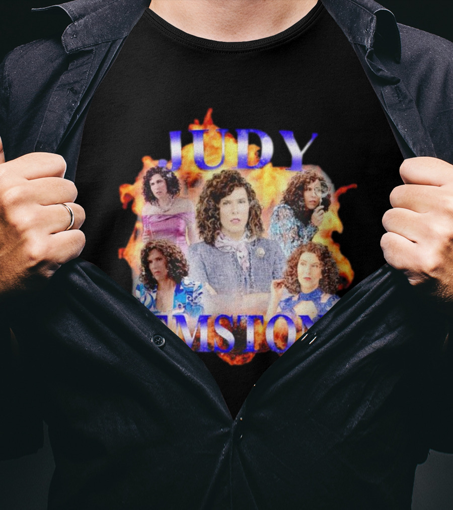 Judy Gemstone Fiery Montage T-Shirt
