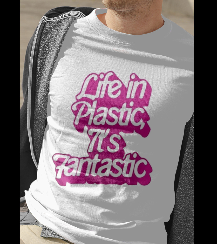 Life In Plastic It's Fantastic Cool Girl Barbi T-Shirt