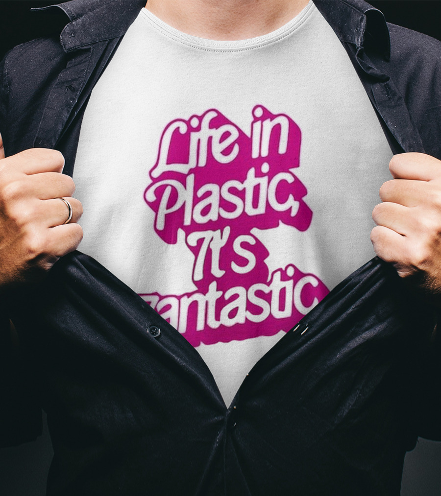 Life In Plastic It's Fantastic Cool Girl Barbi T-Shirt