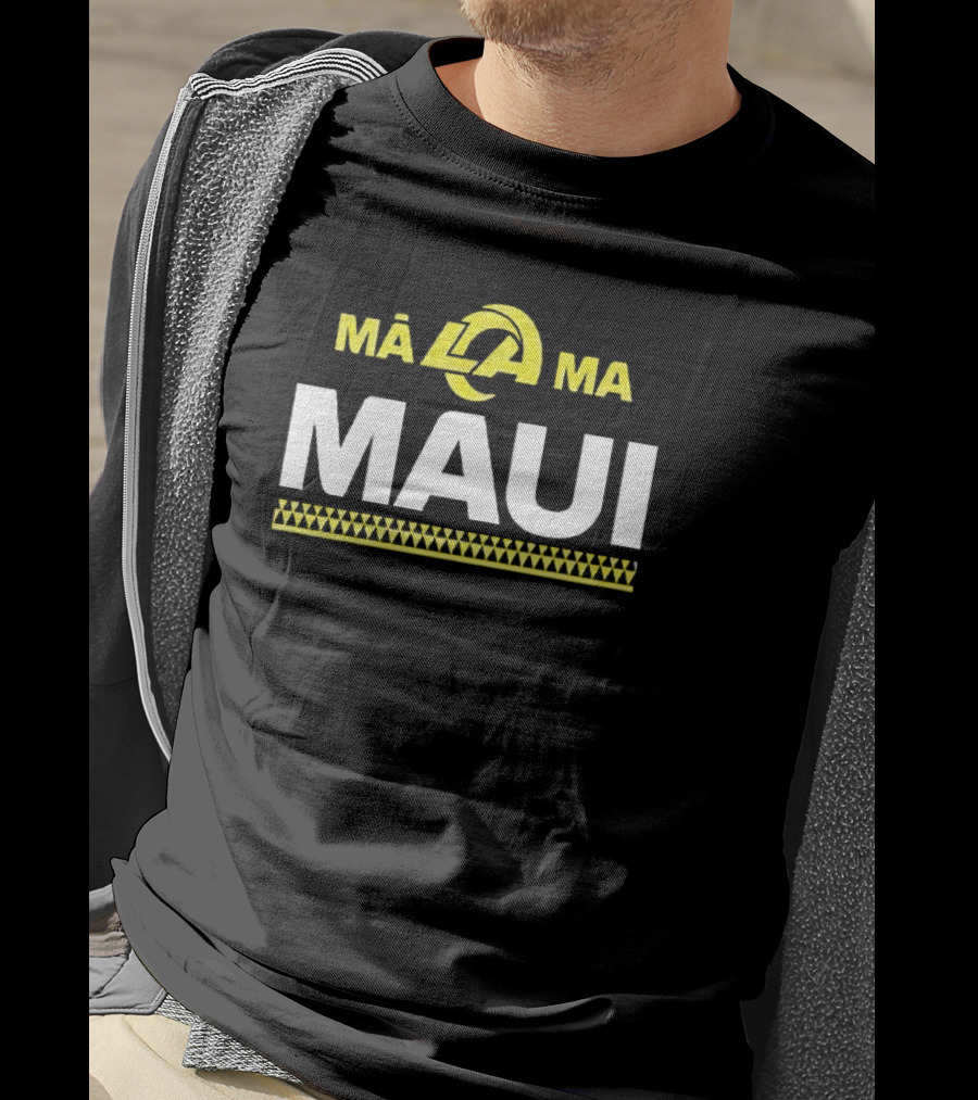 Los Angeles Rams Mālama Maui T-Shirt