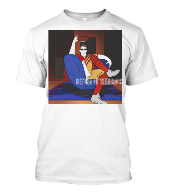 49ers Brock Purdy Return Of The Brock Football Player In Sunglasses T-Shirt