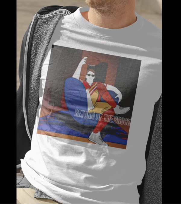 49ers Brock Purdy Return Of The Brock Football Player In Sunglasses T-Shirt