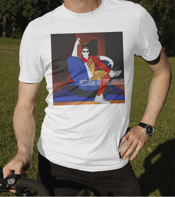 49ers Brock Purdy Return Of The Brock Football Player In Sunglasses T-Shirt