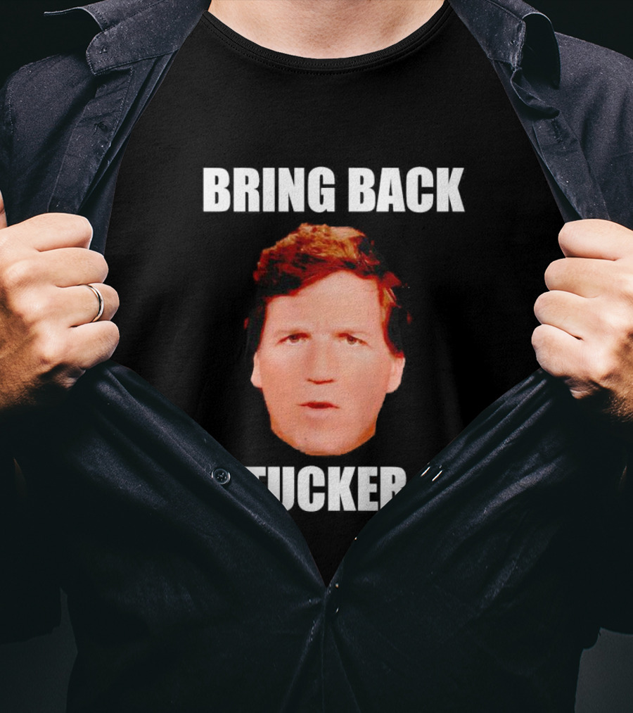 Bring Back Tucker Carlson Face T-Shirt