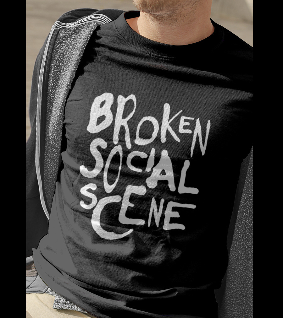 Broken Social Scene Band Text T-Shirt