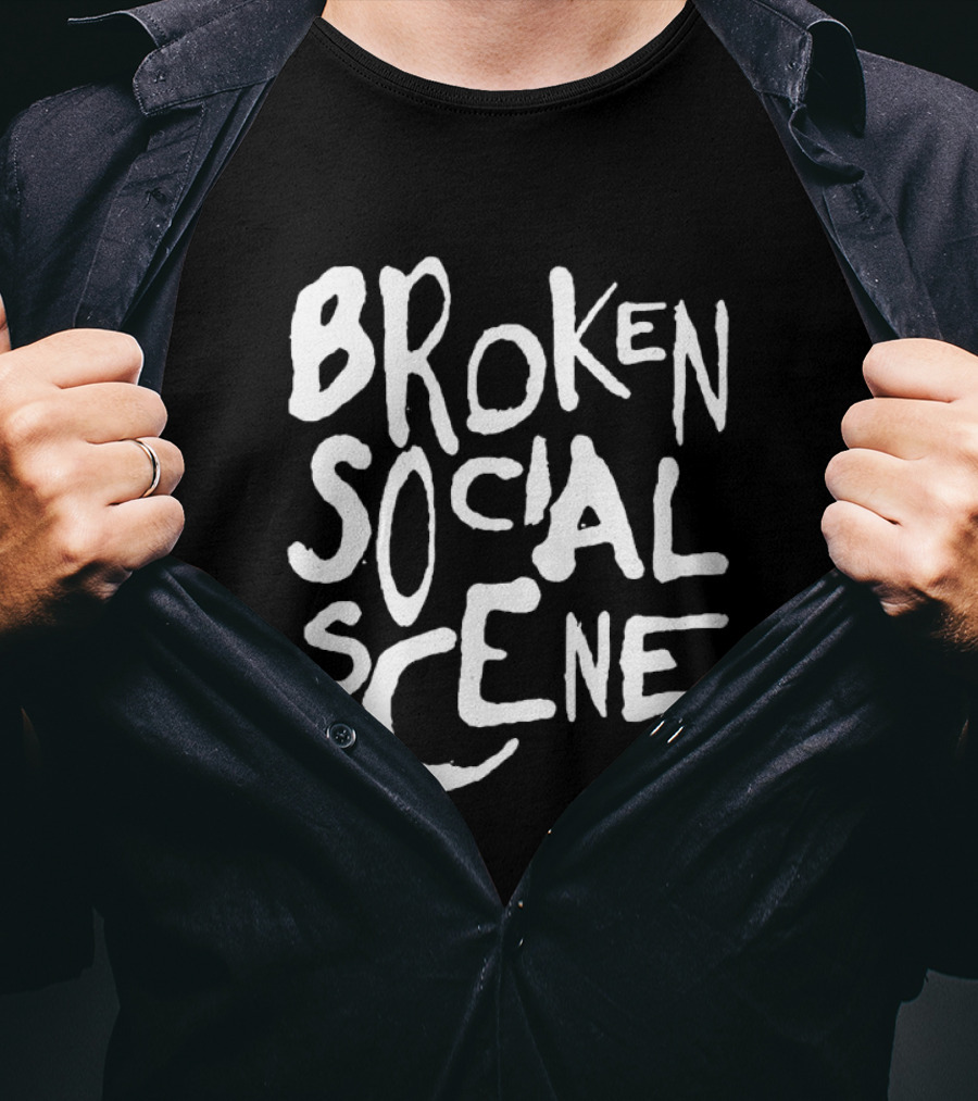 Broken Social Scene Band Text T-Shirt