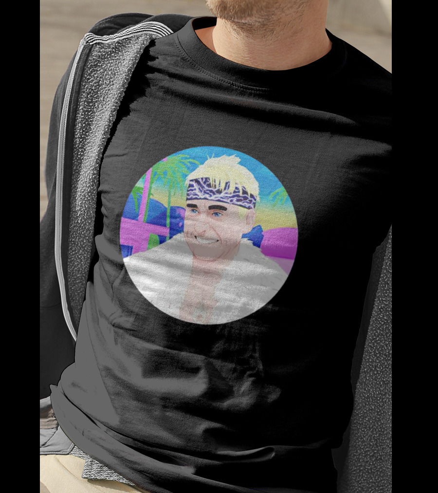 Ken The Patriarchy Is Not Horses Retro Pop Art Style With Blonde Hair And Headband T-Shirt