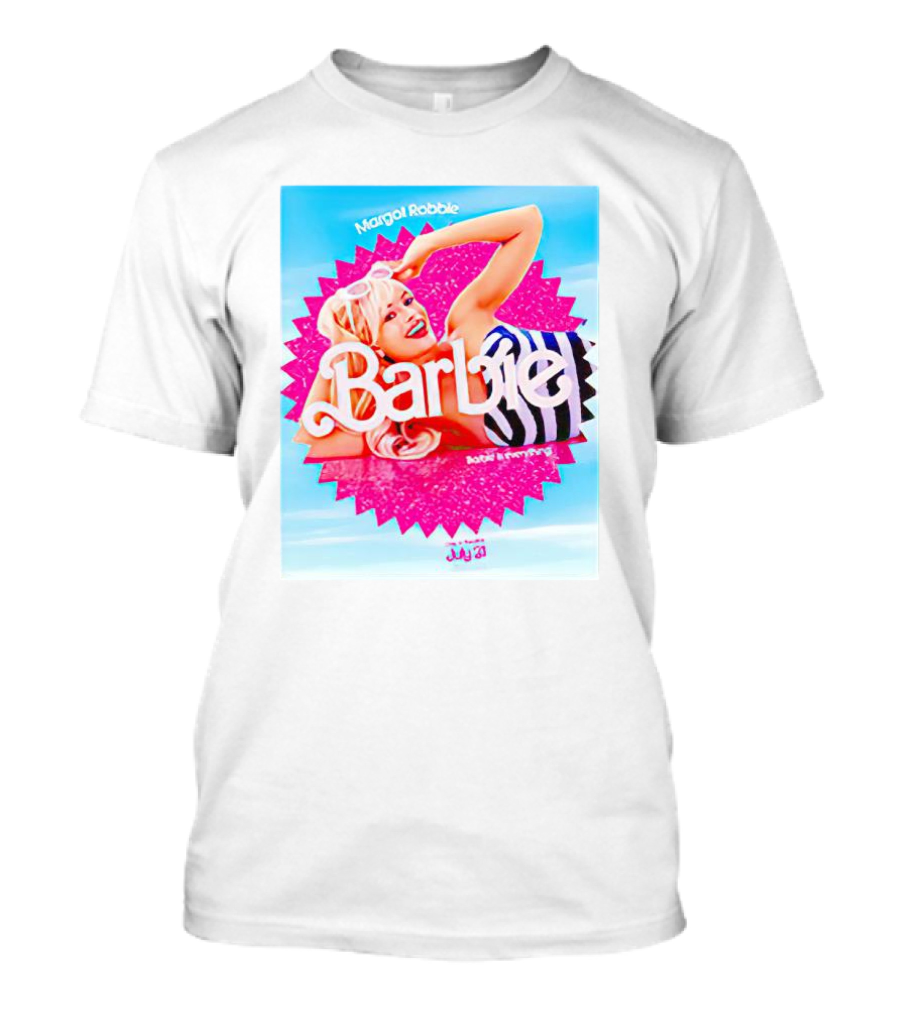 Margot Robbie Barbie July 21 Barbie Is Everything T-Shirt