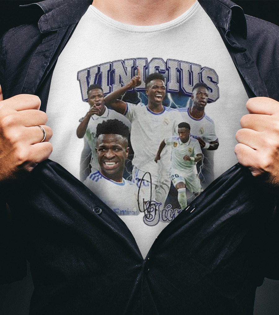 Vinicius Junior Real Madrid Football Soccer T-Shirt