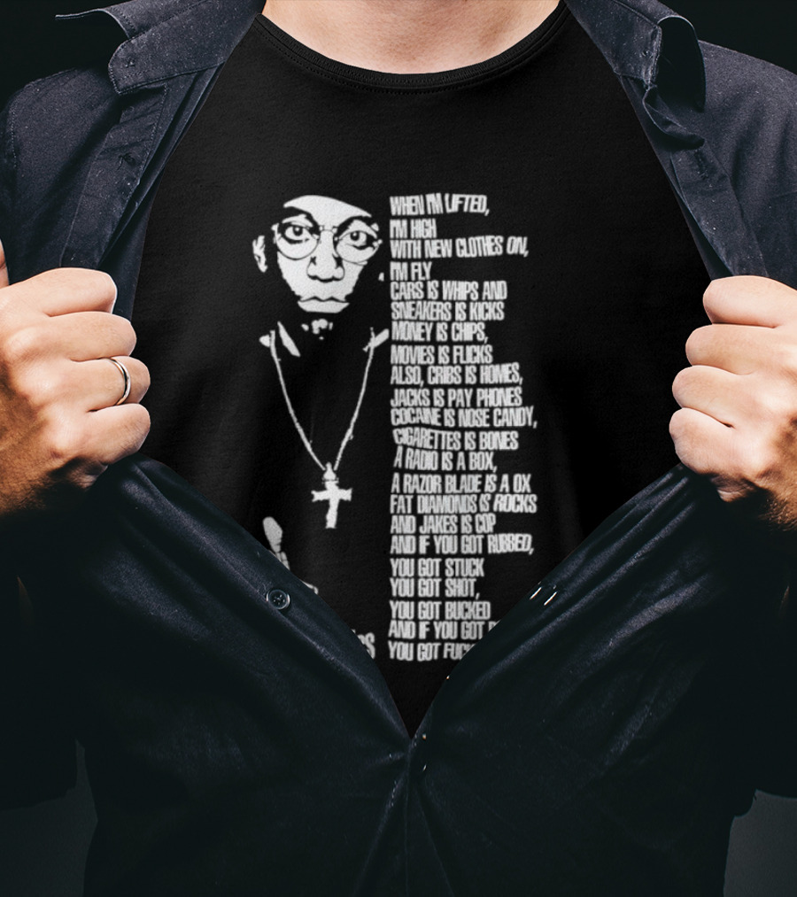 Big L Ebonics Rap Lyrics T-Shirt